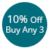 10% off when you buy any 3 or more