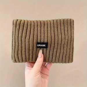 Women's Knitted Thermal Headband - Khaki