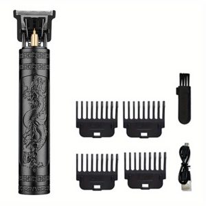 Black Dragon - Cordless Rechargeable Hair & Beard Clipper