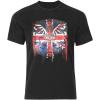 WWE British Invasion "Union Jack" T-Shirt [Small] Black