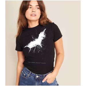 DC Comics Batman "The Dark Knight Rises" Womens T-Shirt Black