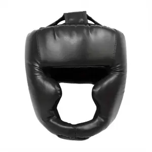 Black Boxing, MMA, Taekwondo Protective Headgear | Adult Large
