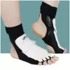 White World Teakwondo Federation Foot Protectors | Size Medium
