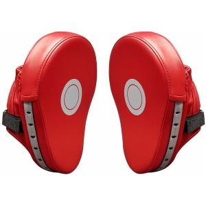 Red Hook and Jab Boxing Pads - PU Leather Focus Mitts - 2PCS