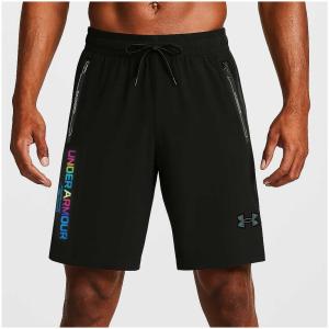 Under Armour HeatGear | Men’s Holographic Logo Black Training Shorts