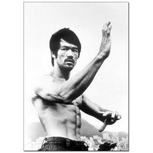 Bruce Lee B&W Promo Print Poster | Official Art Print A3 A4