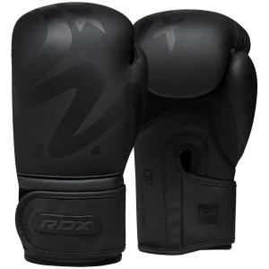 RDX F15 Noir Boxing Gloves | 12oz Matt Black