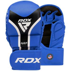 RDX Grappling Gloves - Shooter AURA PLUS T-17 | Blue Small