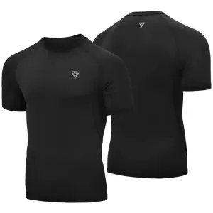 RDX T15 Short Sleeve Black Rash Guard