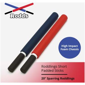 Roddlings Short 20" Padded Sticks | Sparring Grade - Premium Full-Contact Training Sticks