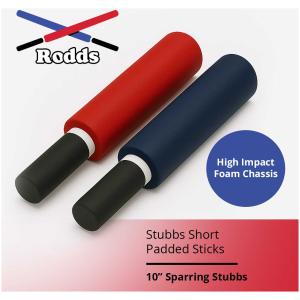 Stubbs Short 10" Padded Sticks | Sparring Grade - Premium Full-Contact Training Sticks